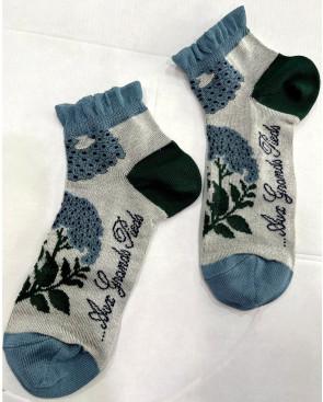 Bouquet de Socquettes Berthe aux grands Pieds Poétique fleuries