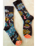 Coffret 3 paires Chaussettes animaux psychédéliques Coffret 3 paires Chaussettes animaux psychédéliques