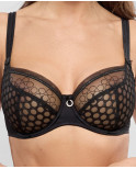 Soutien gorge  Corbeille Empreinte Infinity Noir