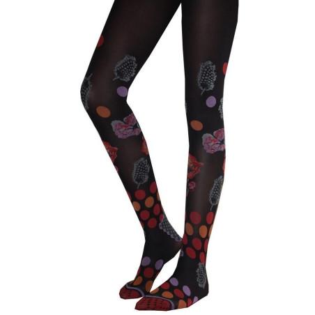 Collant Lycra Dub et Drino Pois et fleurs