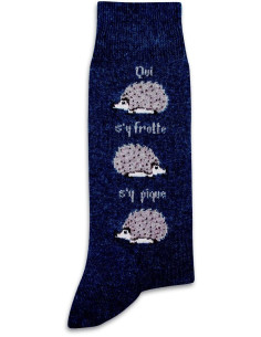 Chaussettes Qui s'y frotte s'y pique
