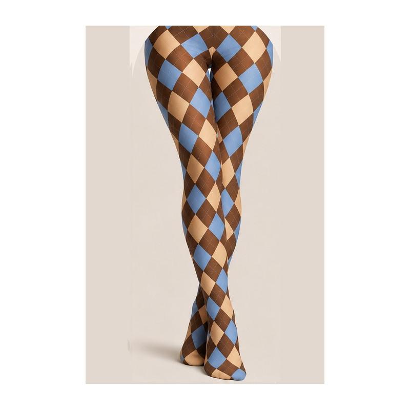 Collant Imprimé Pamela Mann Argyle Bleu Tendance Collant Imprimé Pamela Mann Argyle Bleu Tendance