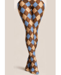 Collant Imprimé Pamela Mann Argyle Bleu Tendance Collant Imprimé Pamela Mann Argyle Bleu Tendance