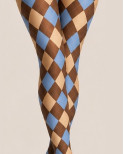 Collant Imprimé Pamela Mann Argyle Bleu Tendance Collant Imprimé Pamela Mann Argyle Bleu Tendance
