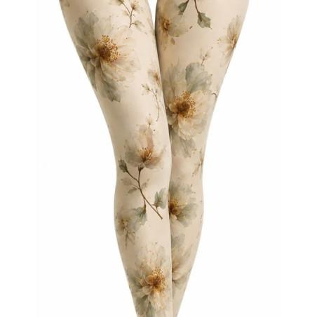 Collant imprimé Pamela Mann bouquet D'iris