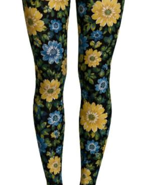 Collant imprimé Pamela Mann Fleurs de printemps