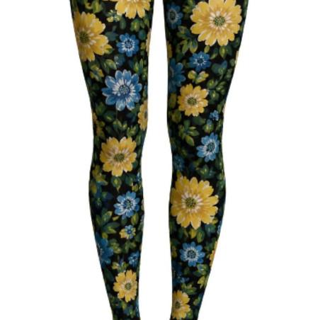 Collant imprimé Pamela Mann Fleurs de printemps
