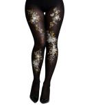 collant imprimé Pamela Mann bouquet japonais collant imprimé Pamela Mann bouquet japonais