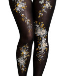collant imprimé Pamela Mann bouquet japonais collant imprimé Pamela Mann bouquet japonais