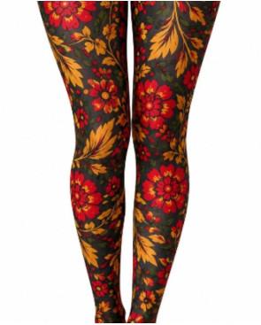 collant imprimé Pamela Mann Fleurs Scarlett