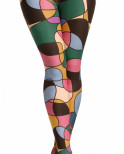 Collant imprimé Pamela Mann mosaïque psychédélique Collant imprimé Pamela Mann mosaïque psychédélique