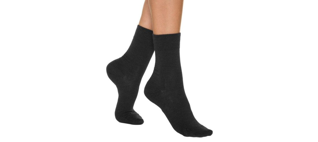Chausettes-dub-bambou-femme-FEBAM01-noir