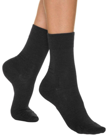 Chausettes-dub-bambou-femme-FEBAM01-noir