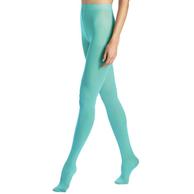 Collant Opaque 60 Den Bleu lagon Caprices Collant Opaque 60 Den Bleu lagon Caprices