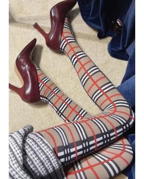 Collant-Opaque-burberry-beige-chic