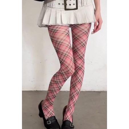 Collant-opaque-losange-cordes-et-roses