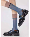 Chaussettes Crystals Rayures verticales chics