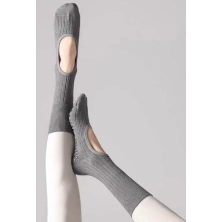 Chaussettes de sport et Yoga aérée et anti glisse