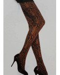 Collant Zébré Tendance Collant Zébré Tendance