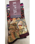 Chaussettes art Museum Ruban Rouge Alfons Mucha L Ete Chaussettes art Museum Ruban Rouge Alfons Mucha L Ete