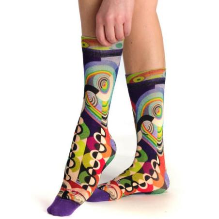 chaussettes-Ruban-rouge-Dub-et-drino-museum-Robert Delaunay-infini--RUAR112