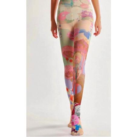 Collant-imprimé-Leopoldo-Caprices-Jolie-fille-Manga