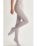 Collant Tartan Carreaux tendance pastel