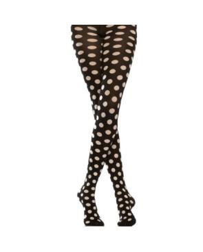 Collant intemporel Emilio Cavallini Noir Pois
