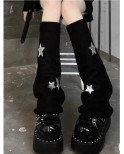 Guetres Punky Silver stars Noires Guetres Punky Silver stars Noires