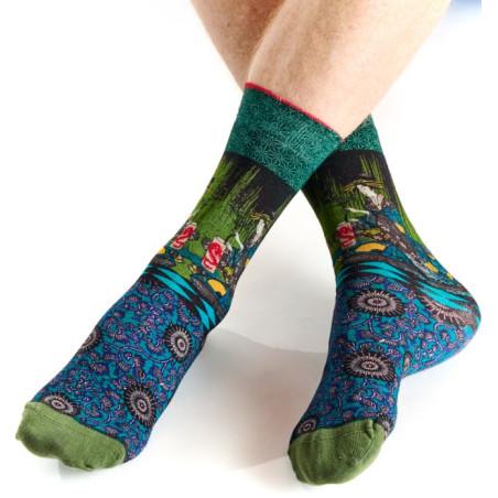 Chaussettes Homme Bambou Imprimé Dub et Drino Sensai