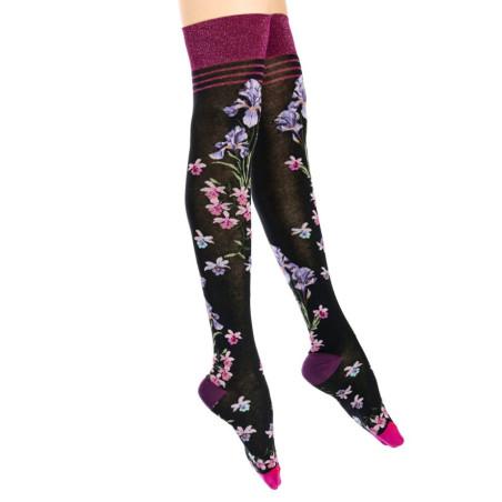Jambières Fil de jour bouquet d' Iris