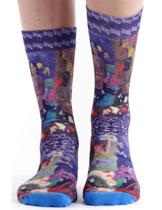 Chaussettes Bambou Imprimé Gaugin
