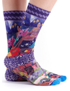 Chaussettes Bambou Imprimé Gaugin 2