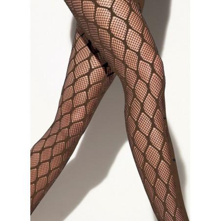 Collant Caprices losanges Resille nid d'abeilles