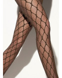 Collant Caprices losanges Resille nid d'abeilles