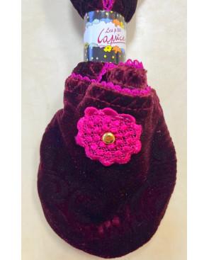 Chaussons de voyage Ixli Flor Magenta