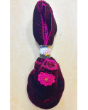 Chaussons de voyage Ixli Flor Magenta