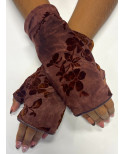 Mitaines d'hiver Reversibles Fleurs D'orangers