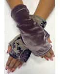 Mitaines d'hiver Reversibles Fleurs D'orangers