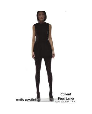 Collant Emilio Cavallini fine laine Pumetis