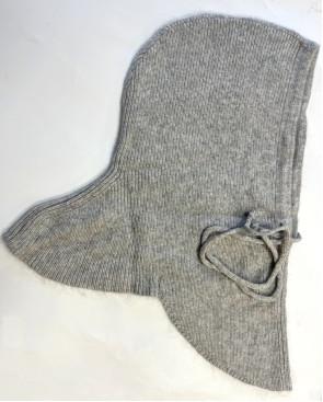 Cagoule-capuche-laine-angora-cordon-gris