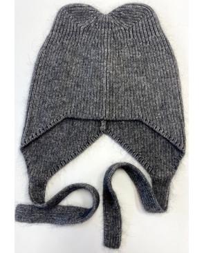 bonnet-de-loup-laine-angora-cordon-antracithe
