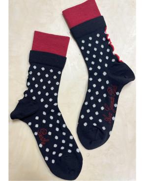 chaussettes-Berthe-aux-grands-pieds-Dots-noirs-et-blancs