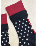 Chaussettes Berthe aux Grands Pieds Laine Polka Dots