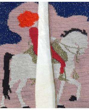 Chaussettes Berthe aux Grands Pieds Laine La cavalière