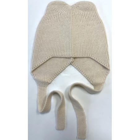 bonnet-de-loup-laine-angora-cordon-ivoire