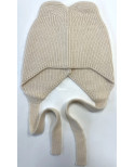 Bonnet de Loup Angora ivoire