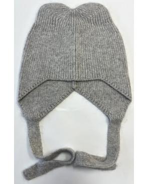 bonnet-de-loup-laine-angora-cordon-gris-plat