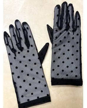 Gants-Plumetis-noir-Caprices