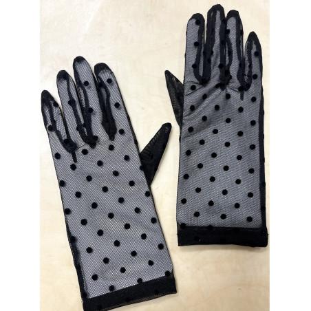 Gants-Plumetis-noir-Caprices